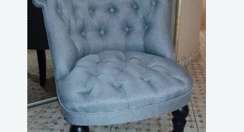 Обшивка стула на дому. Площадь Александра Невского 1